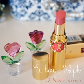 YSL Rouge Volupté in 13 Peach Passion