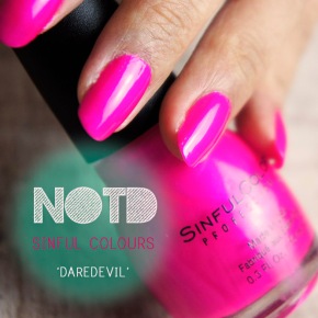 NOTD: SINFUL COLOURS ‘DAREDEVIL’ REVIEW AND SWATCH POST